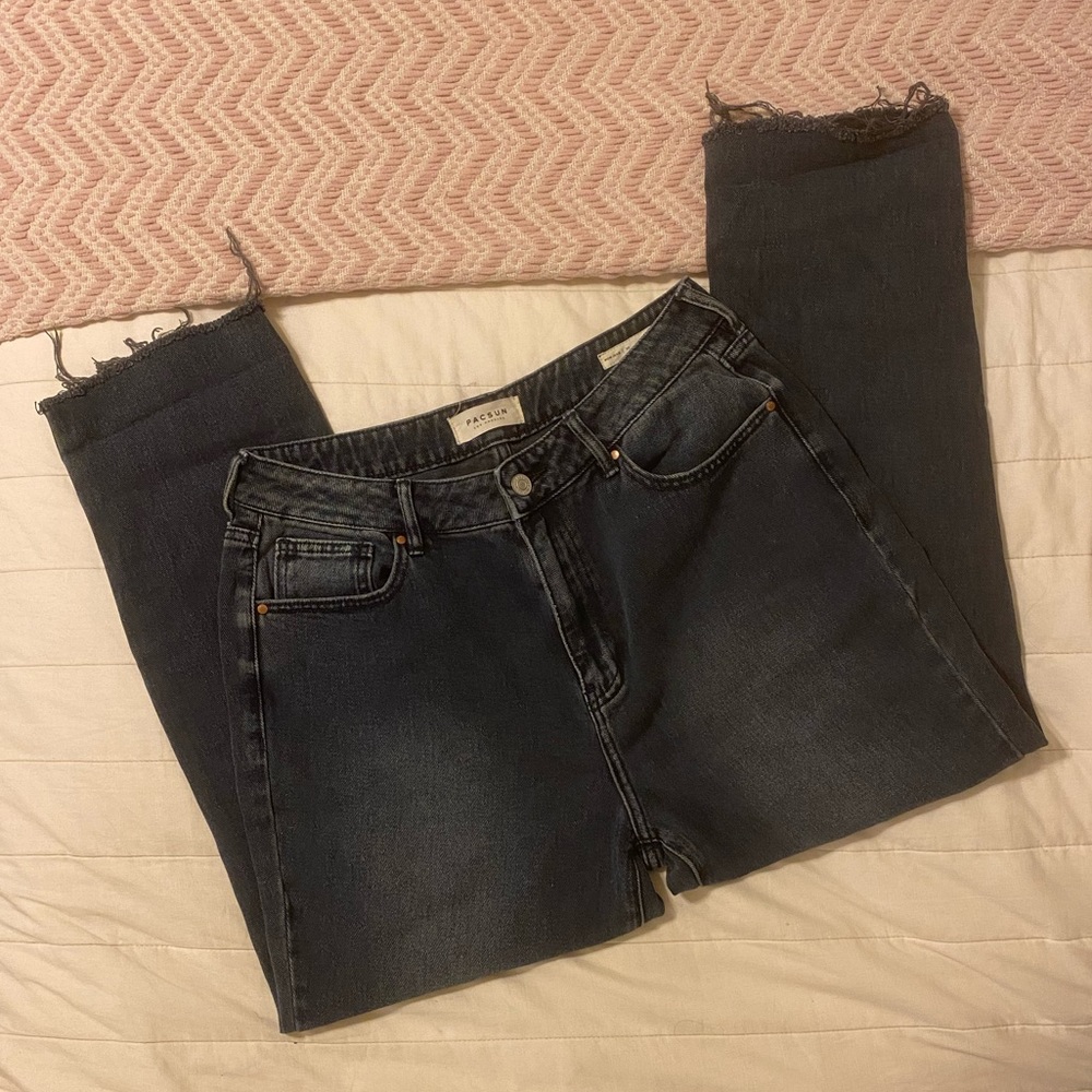 PacSun black mom jeans